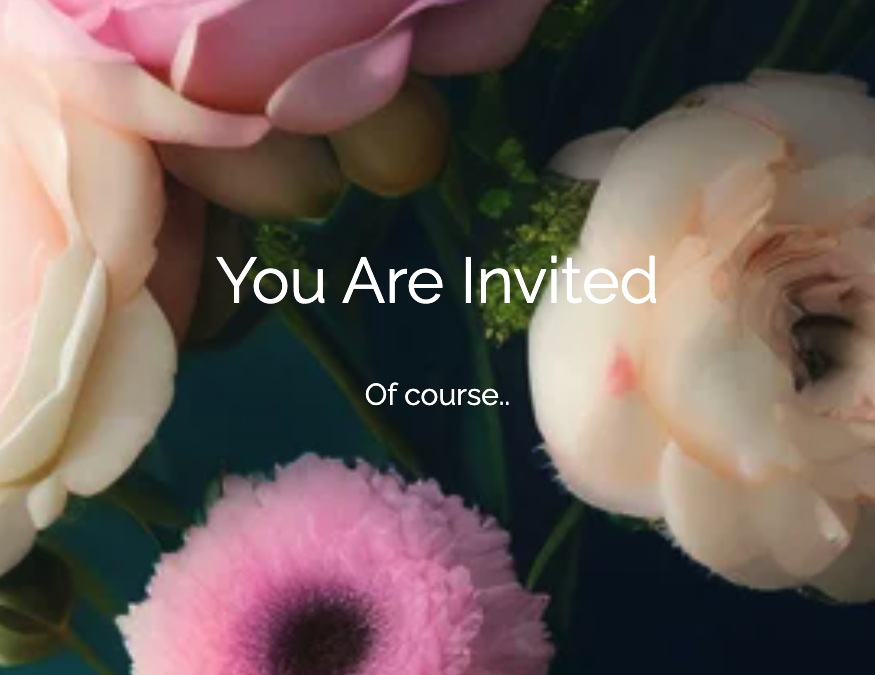 Dreamy Wedding Invitation